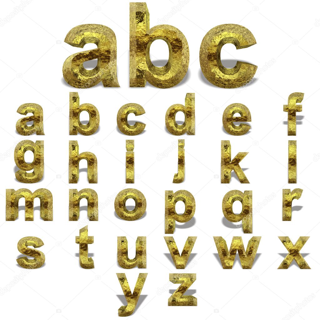 Alphabet letters representing a Medicare terms glossary.